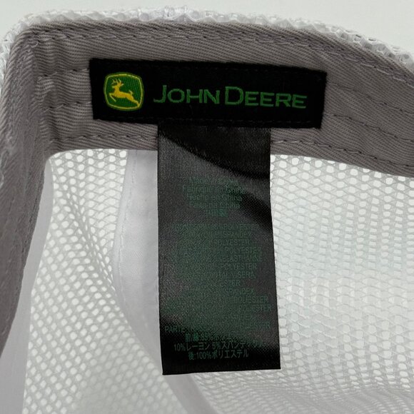 John Deere Orlando Training Center Hat Gray & White Snapback Mesh Cap OS NWT - Picture 11 of 12